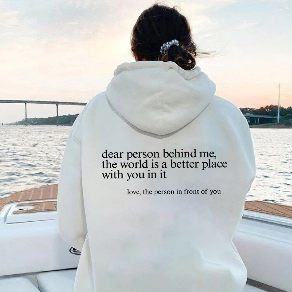 EB | Hoodie mit Rücken-Spruch