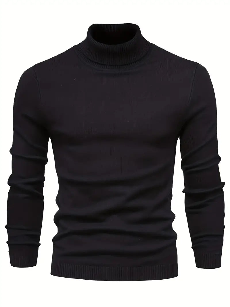 EB | Klassischer Rollkragenpullover Weich und Stilvoll Wollmischung