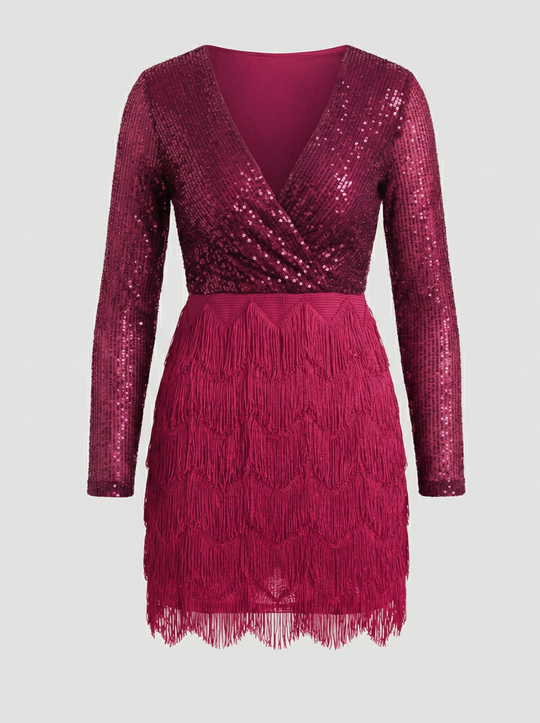 Funkelndes Patchwork Partykleid | EB