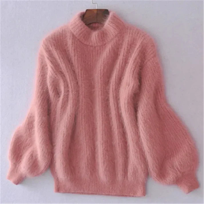 EB | Weinlese Angora Pullover