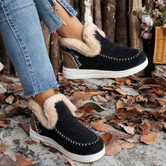 Warme Plüsch Schneestiefel EB