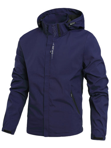 EB | Herren Stylischer Kapuzenwindbreaker - Bequeme Outdoorbekleidung