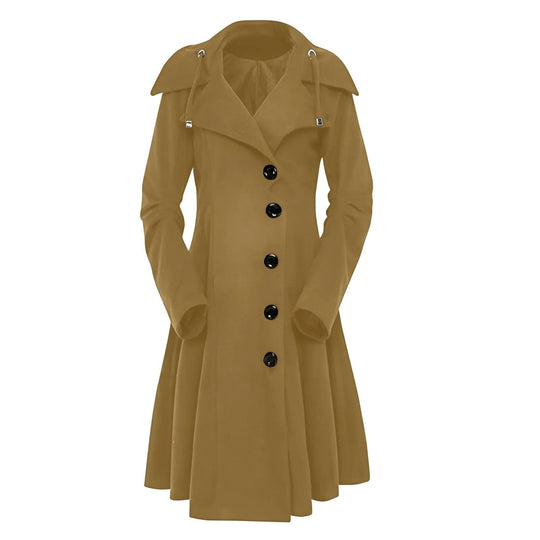EB | Eleganter Trenchcoat mit Kapuze