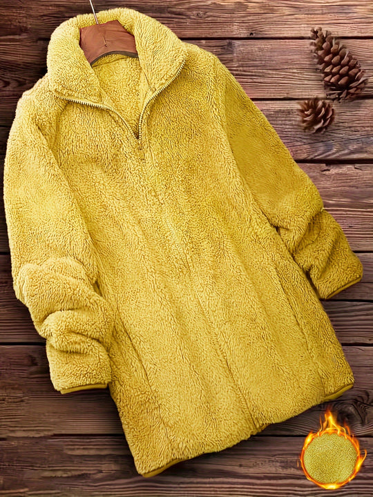 EB | Plüschjacke Polyester Weich und Warm