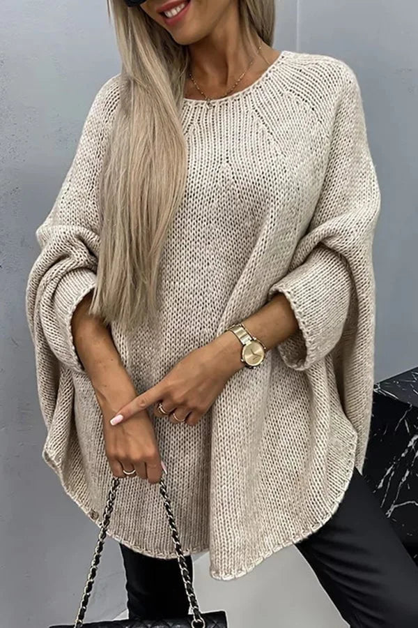 EB | Oversized Strickpullover Lässige Passform Trendiger Komfort