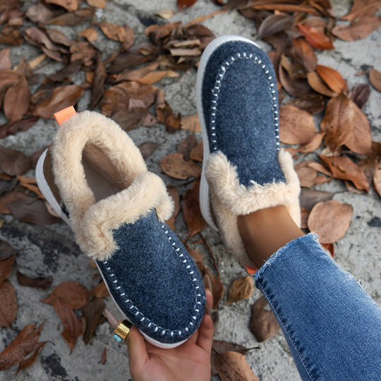 Warme Plüsch Schneestiefel EB