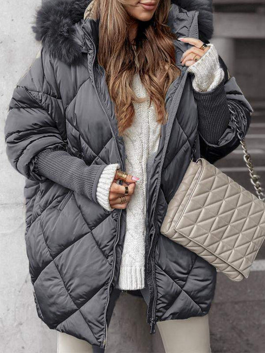 EB | Freizeitjacke für Damen, mit Kapuze & Baumwolle