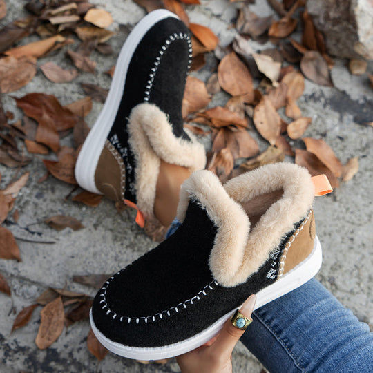Warme Plüsch Schneestiefel EB