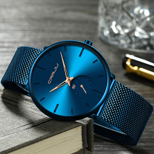 EB - Zeitlose, minimalistische Herrenuhr