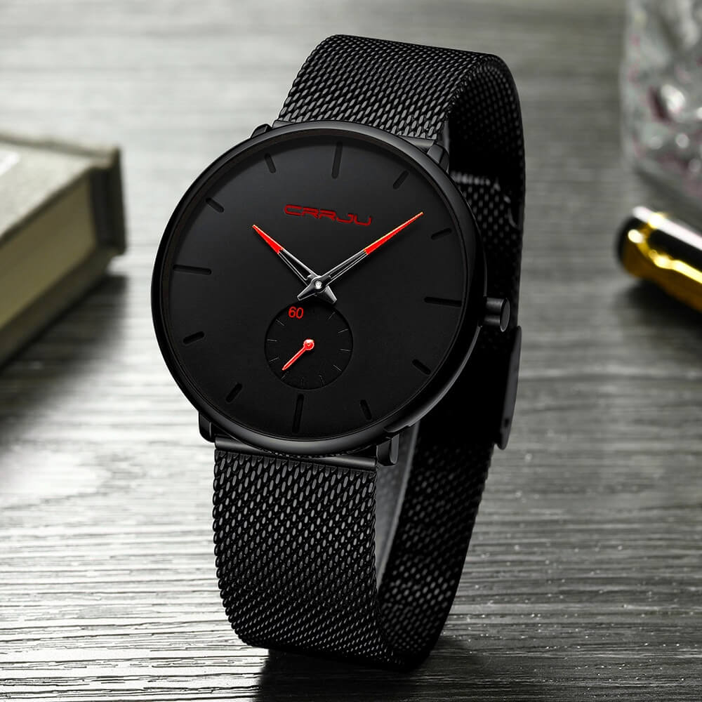 EB - Zeitlose, minimalistische Herrenuhr