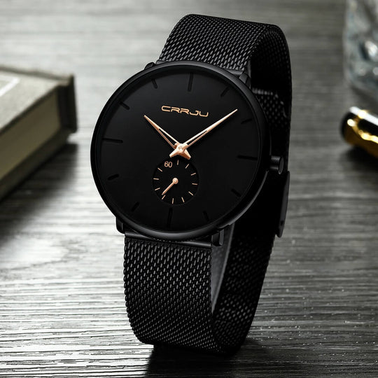 EB - Zeitlose, minimalistische Herrenuhr