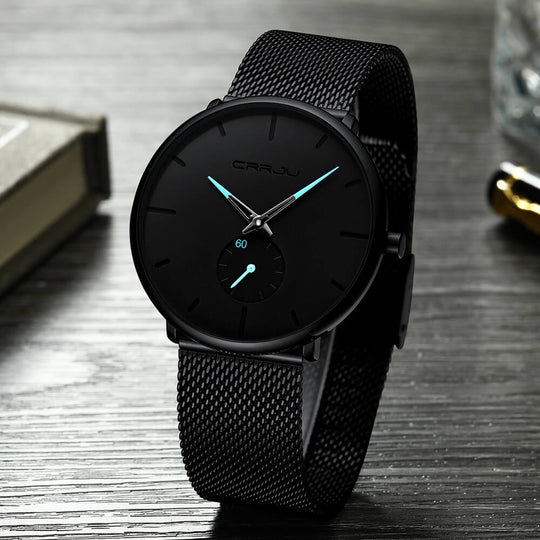 EB - Zeitlose, minimalistische Herrenuhr