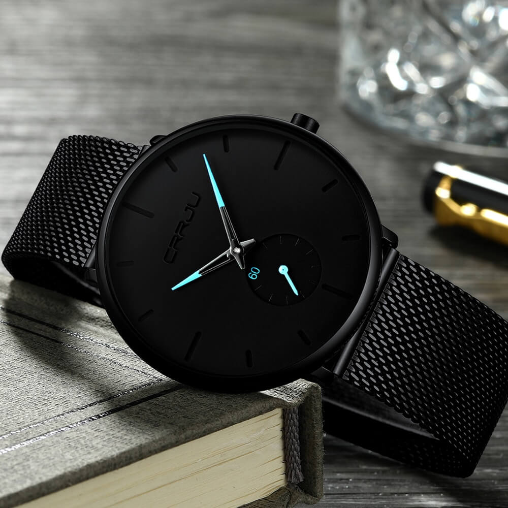 EB - Zeitlose, minimalistische Herrenuhr