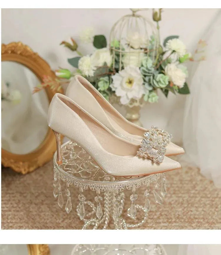 EB | Brautschuhe Stiletto mit Strass