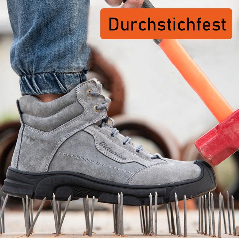 Bequeme und abriebfeste Sicherheitsschuhe mit Samt im Winter EB