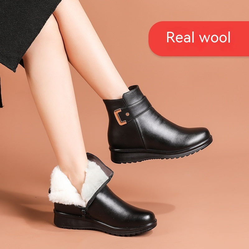 Orthopädische Lederstiefel für Damen EB