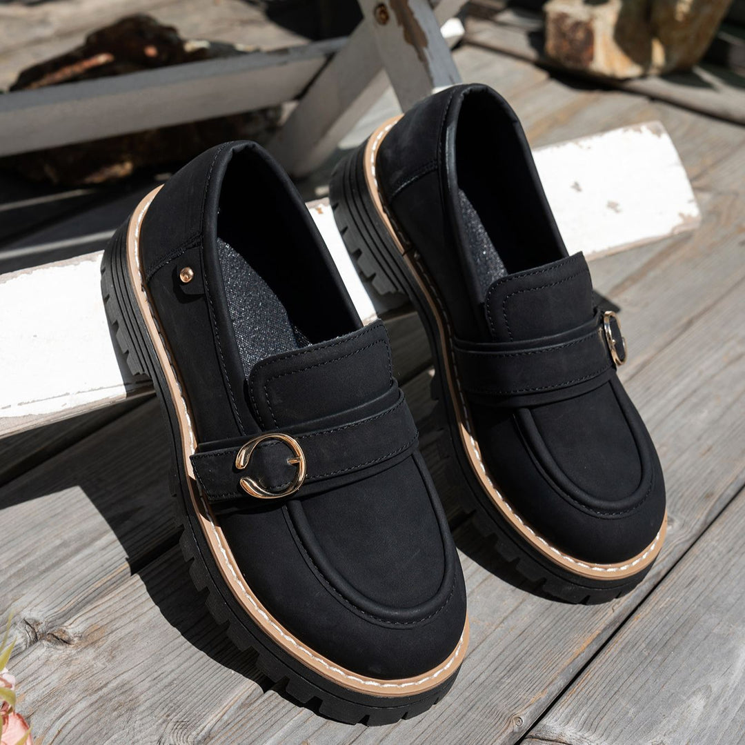 Damen-Slipper im komfortablen Retro-Brit-Design EB EB