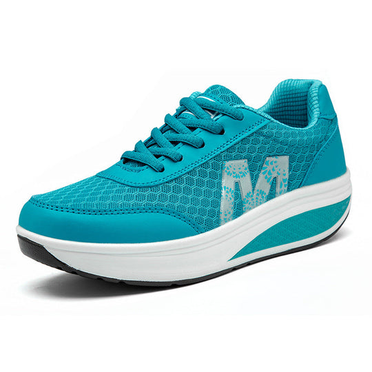 Damen-Plateauschuhe aus Mesh EB EB