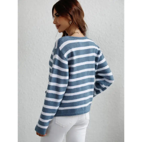 EB | Strick-Cardigan mit Knöpfen und seitlichen Taschen