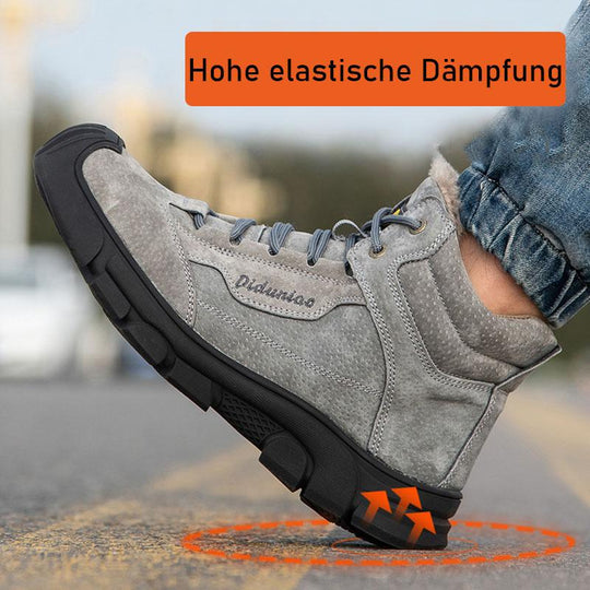 Bequeme und abriebfeste Sicherheitsschuhe mit Samt im Winter EB