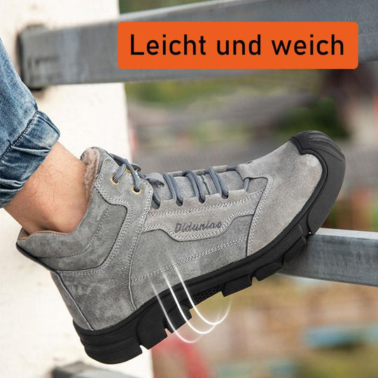 Bequeme und abriebfeste Sicherheitsschuhe mit Samt im Winter EB