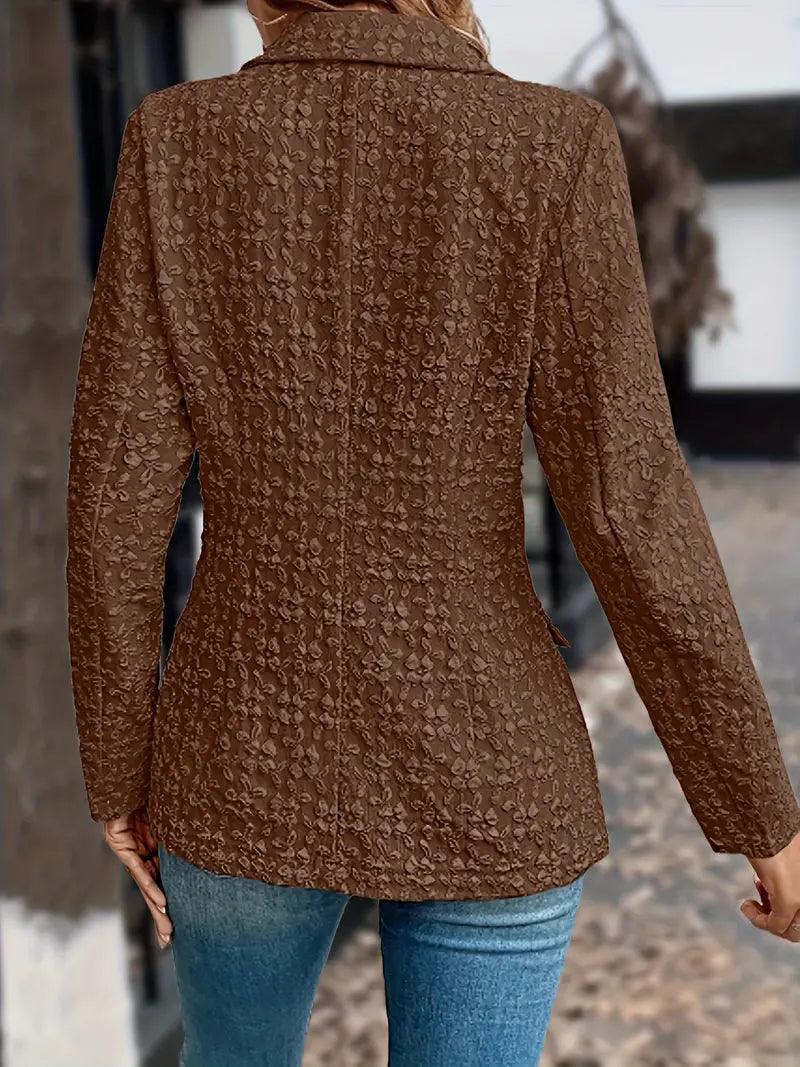 EBMode – Stilvoller Zweireihiger Blazer