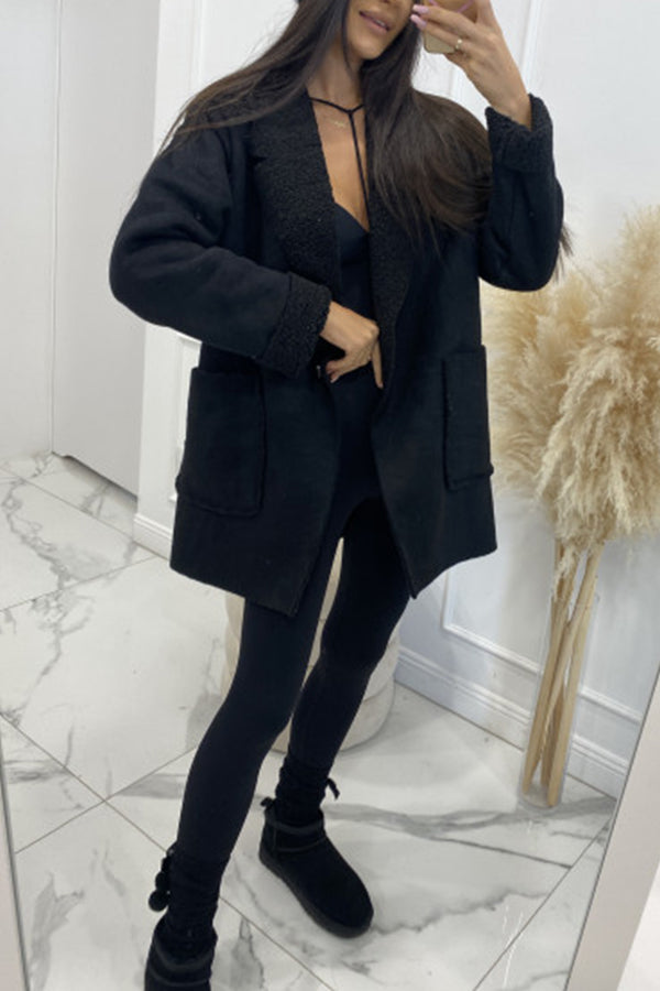 EB | kurze Sherpa-Damenjacke