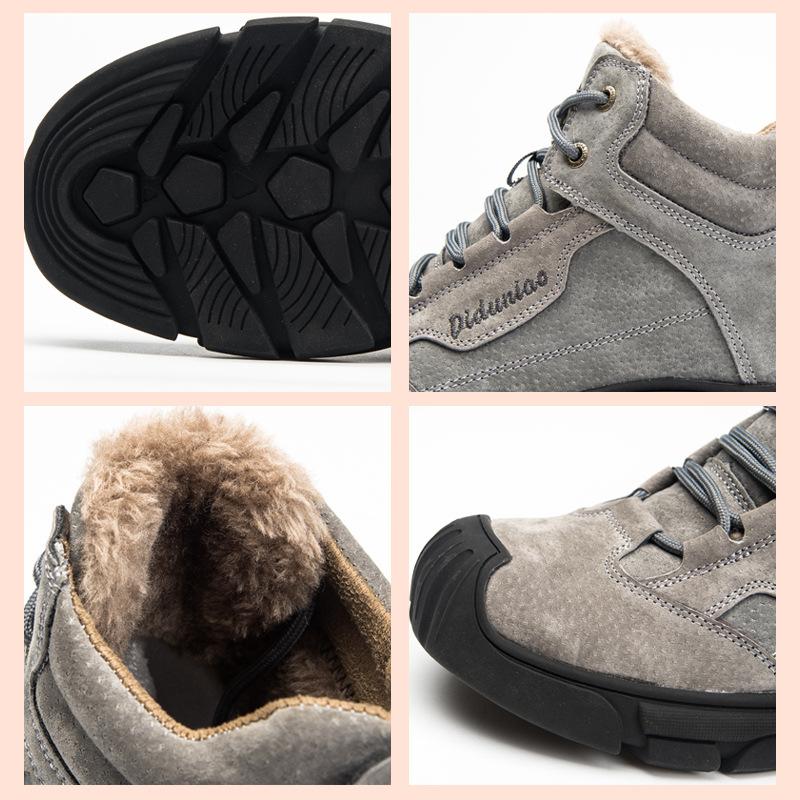 Bequeme und abriebfeste Sicherheitsschuhe mit Samt im Winter EB