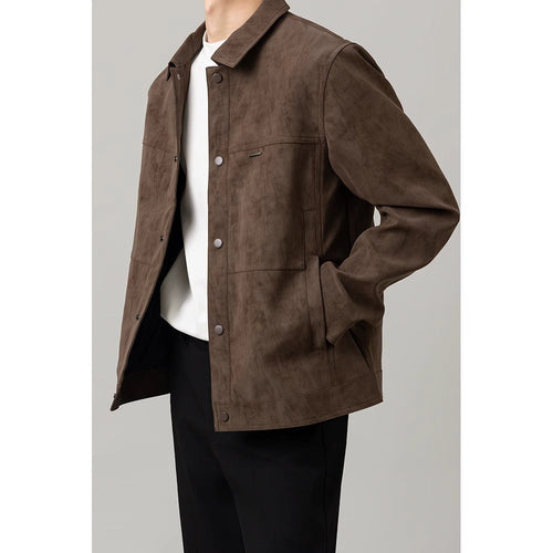 EB | Herren Button-Down Hemdjacke