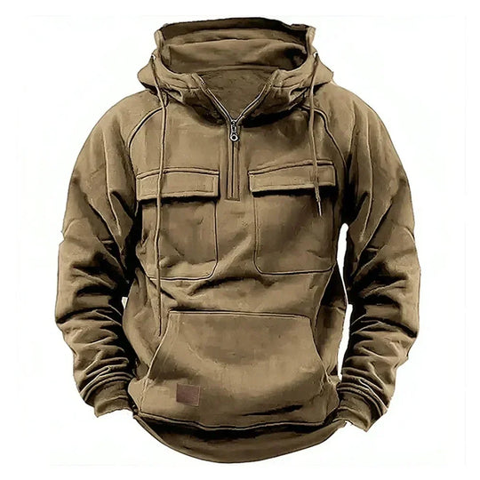 EB | Warme Hoodie mit hallem Reißverschluss
