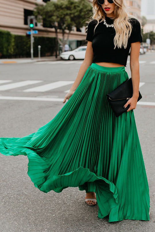 EB | Für Eternity Plissierter Maxi Rock
