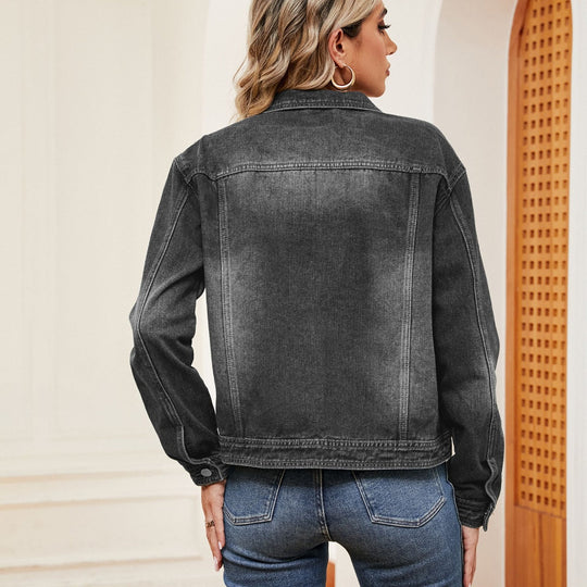 EB | Gewaschenes Denim-Jacke