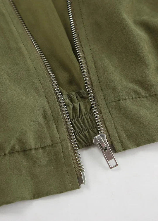 EB | Edge - Kontrast Reißverschlussjacke und weit geschnittene Hose Set