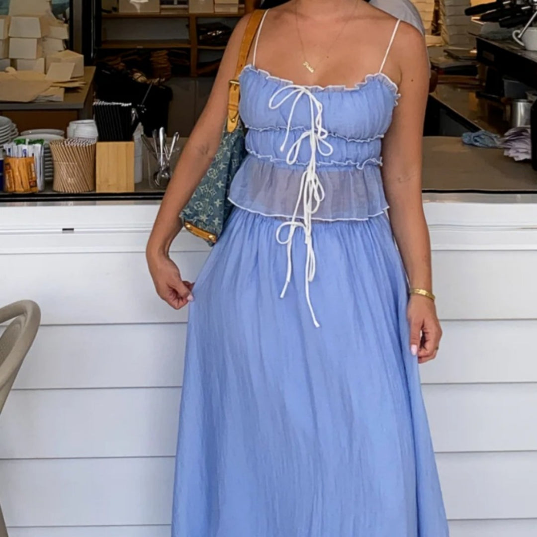 EB | Hosenträger Top Temperament Kleid
