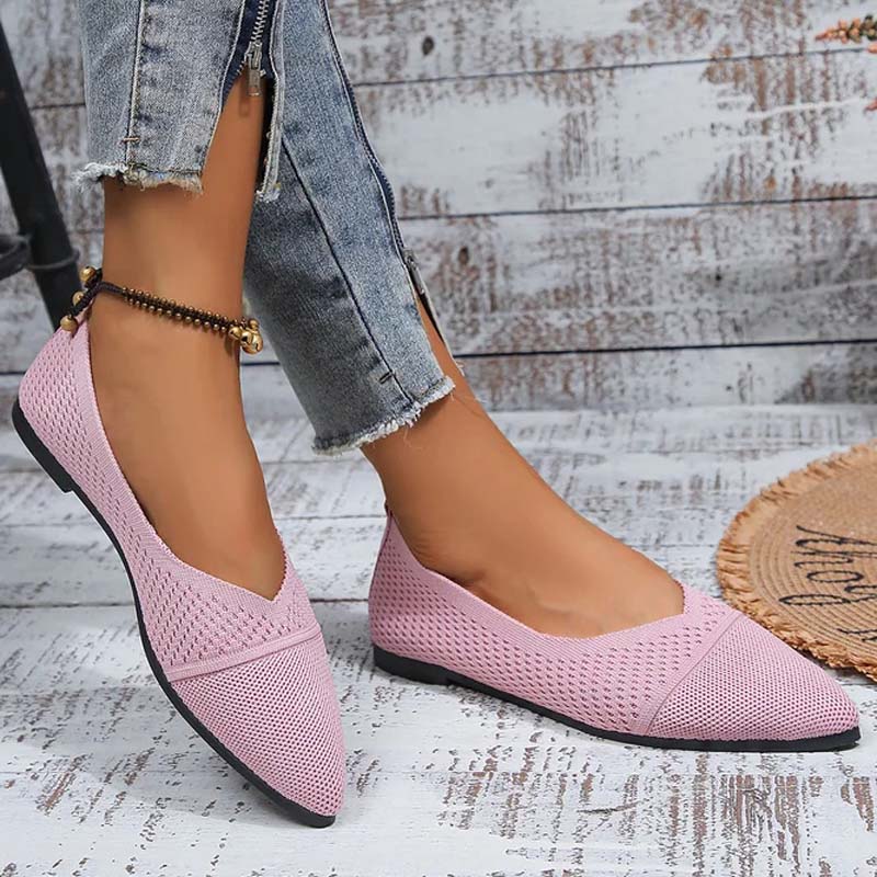 Atmungsaktive Spitzzehen-Schuhe EB