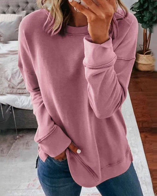 EB | Einfarbiger Damen Sweatshirt
