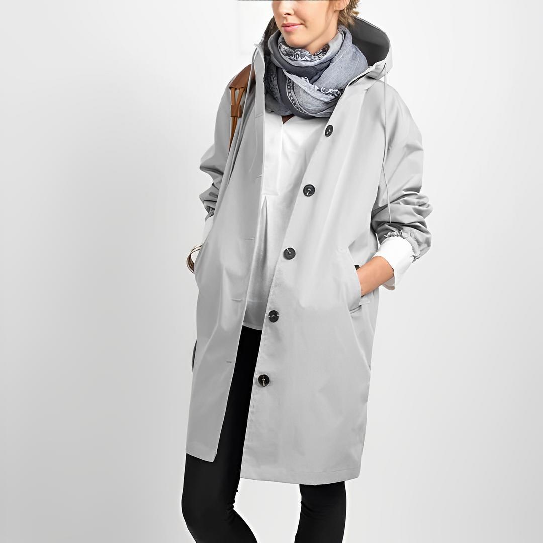 EB | Lässig mit Kapuze und Kordel für Frauen Ideal für Herbst Winter