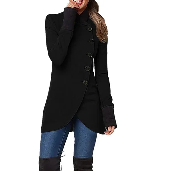 EB | Jacke mit Eckigem Knopfverschluss