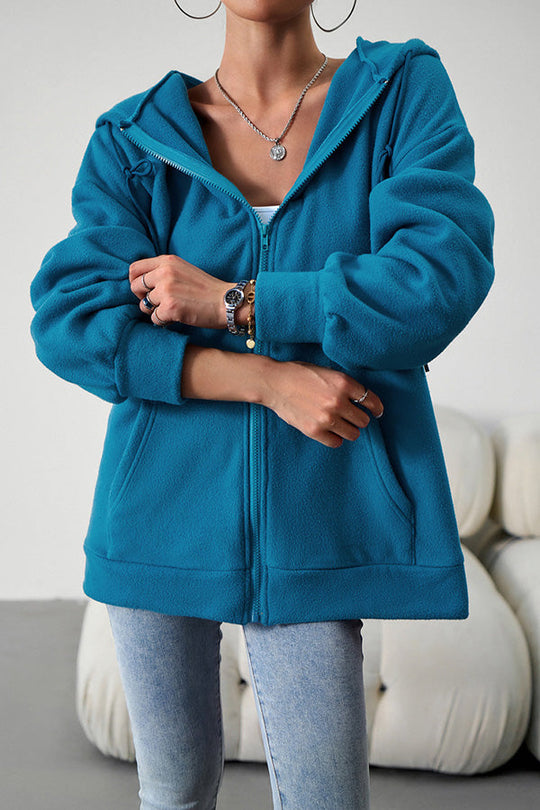EB | Lässiger Pullover cardigan mit Kapuze