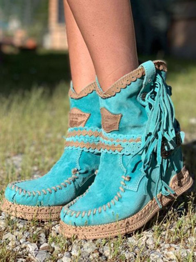 EB | Westernstiefel mit Fransen