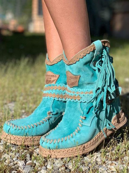 EB | Westernstiefel mit Fransen