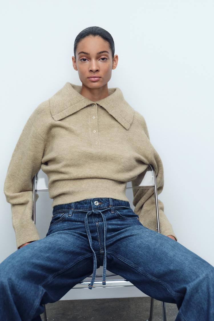 EB | Stilvolle Strickjacke mit Kragen Klassisch und Komfortabel Perfekt für Den Alltag