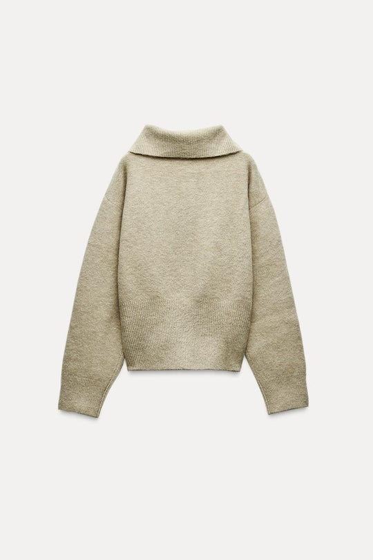 EB | Stilvolle Strickjacke mit Kragen Klassisch und Komfortabel Perfekt für Den Alltag