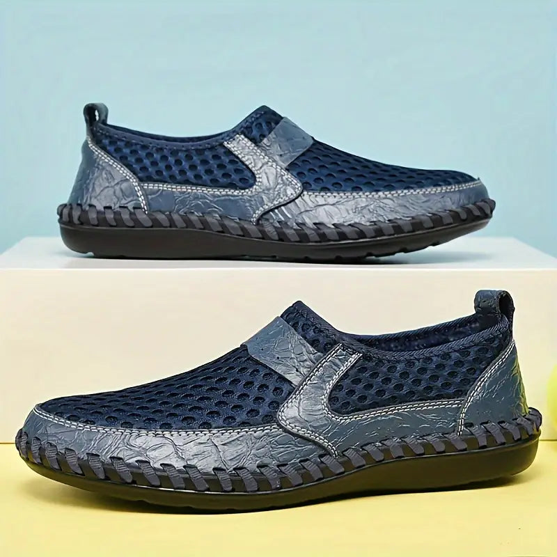 Herren Sandalen aus Mesh mit festen Nähten EB