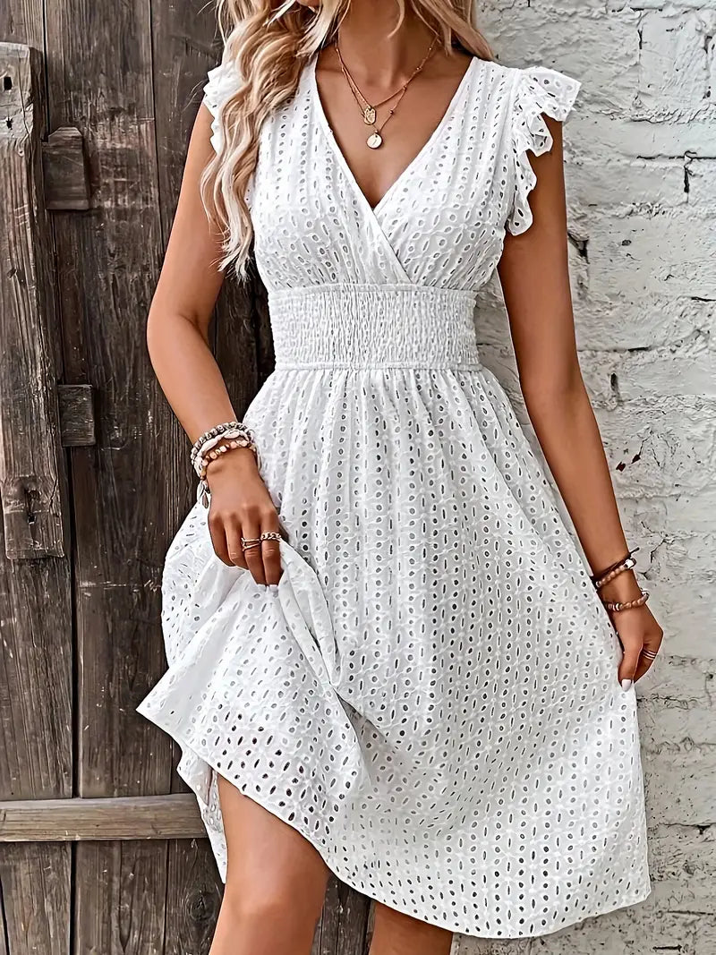 EB | Wickelkleid mit Raffung Femininer Chic für Jeden Anlass