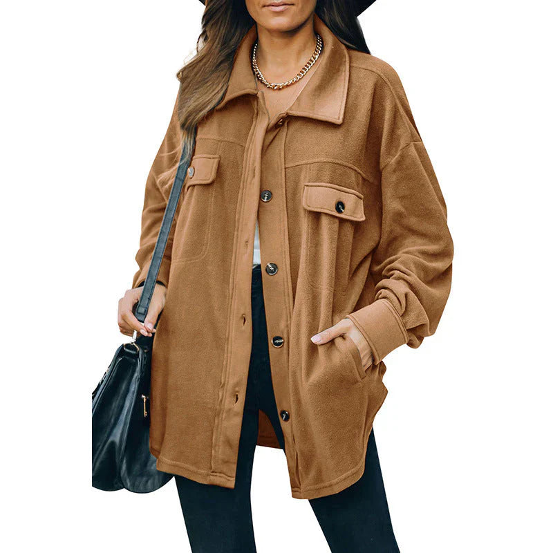 EB | Fleece-Knopf-Jacke
