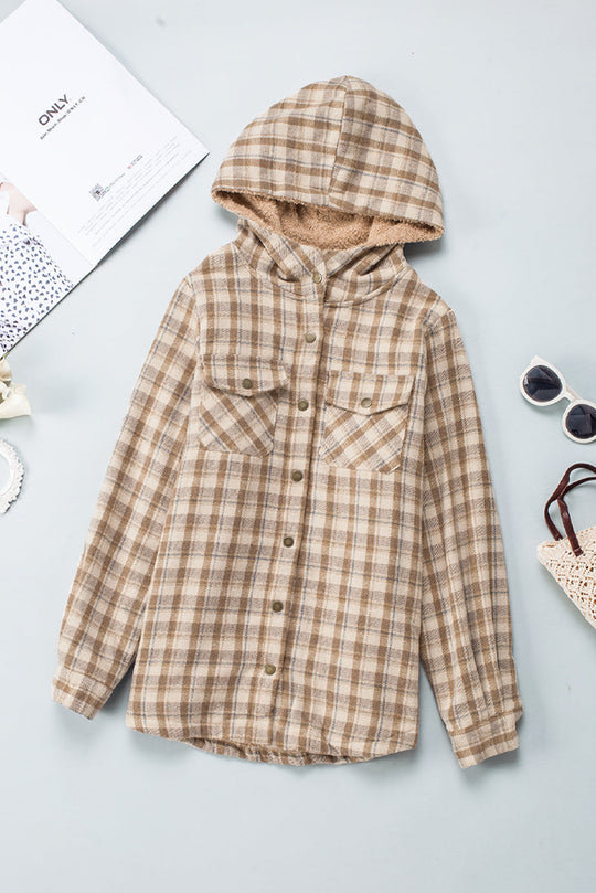 EB | Gitterjacke mit Plüschfutter Warm und Stilvoll Ideal für Den Alltag