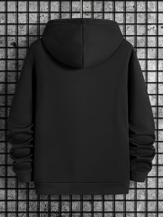 EB | Weihnachtskapuzenpullover mit Rentierdruck Polyester Frohe Weihnachten Design