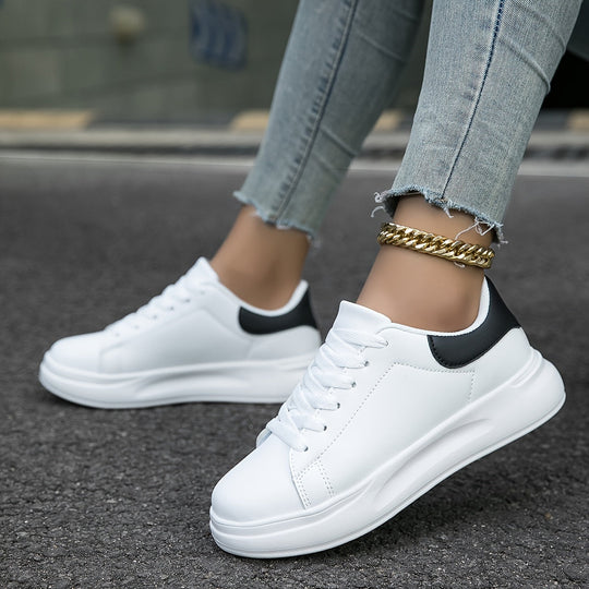 EB | Damen Weiße Sneakers Casual