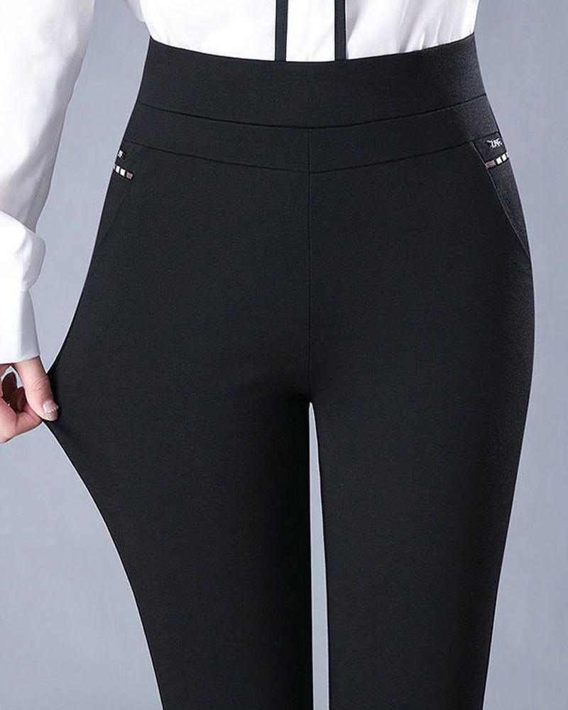 EB | Hose mit Hoher Taille und Tasche